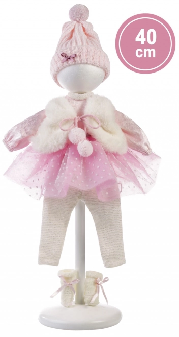 Llorens 540C CARLA - realistisk dukke med blødt stofkrop - 40 cm