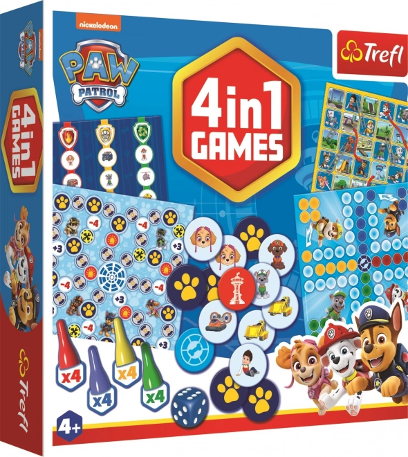 TREFL Spil Paw Patrol 4i1