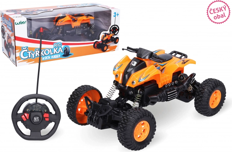 Rock Buggy RC firehjulet fjernstyret 22 cm – tjekkisk emballage