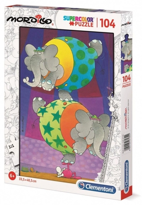 Puzzle Balance 104 Dele Clementoni