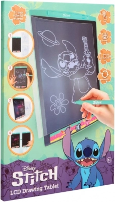 Tegnetavle LCD 28 cm Prinsesser, Spidey, Stitch