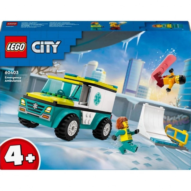 LEGO® City 60403 Ambulance og snowboarder