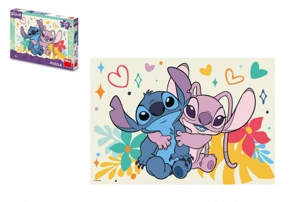 STITCH EN ENGL 24 Puslespil FSC