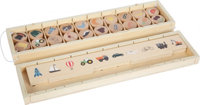 Small foot billedindsættelsespuslespil sortering