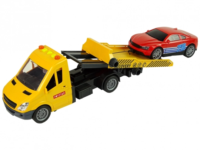 Transport Truck Lastbil Rampe Assist Lyde Lys