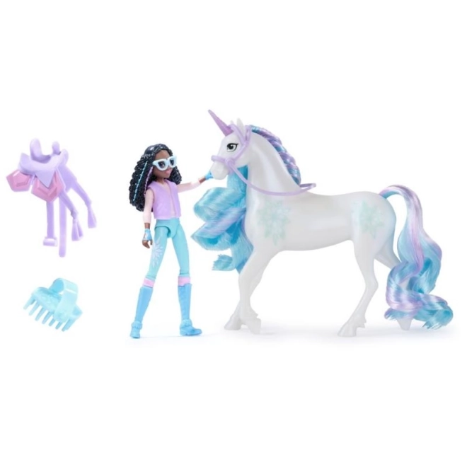 Unicorn academy figurer 11 cm Layla og Glacier