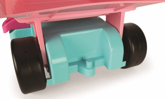 Lyserød tipvogn Giant Truck til piger