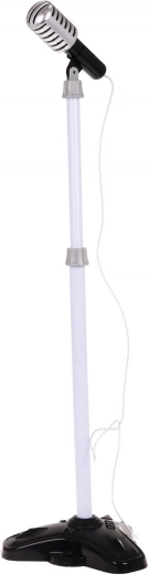 Mikrofon på justerbart stativ