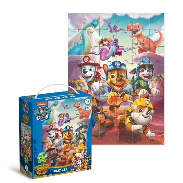 Puslespil PAW Patrol Dinosaur Redning