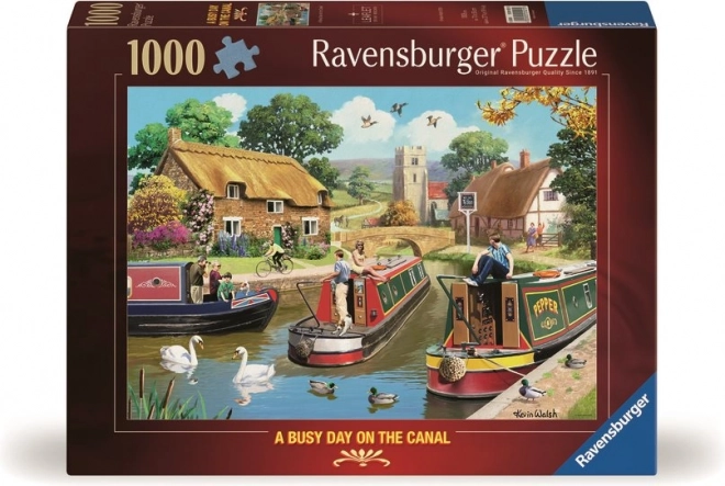 Ravensburger puslespil Rolig Sejlads 1000 brikker