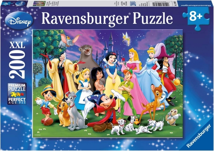 Ravensburger puslespil Disney – yndlingseventyr 200 brikker
