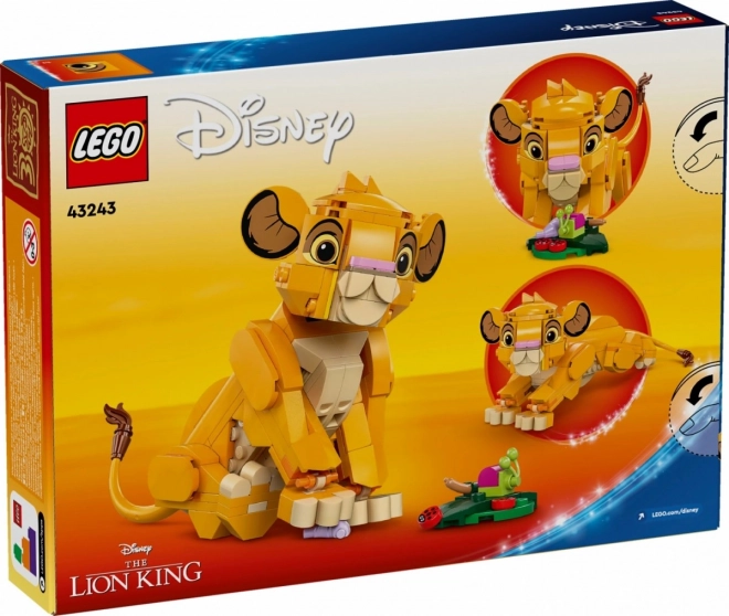 LEGO Disney 43243 Simba fra Løvernes Konge