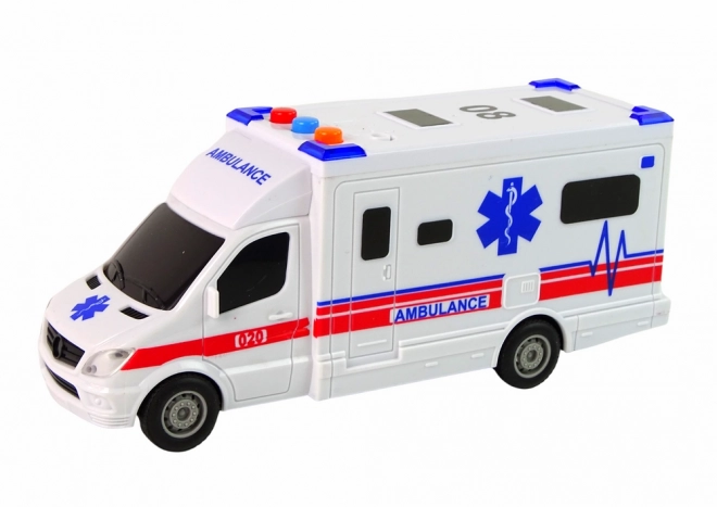 Batteridrevet Ambulance Lys Lyd Hvid Drivkraft