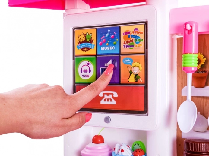 Touchpanel fuld af leg og læring