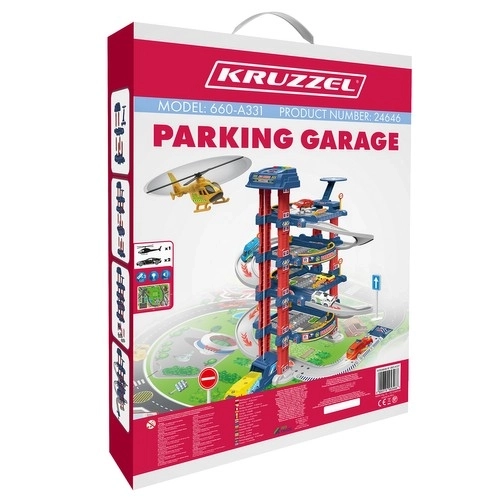 Parkeringsgarage - 4 niveauer Kruzzel 24646