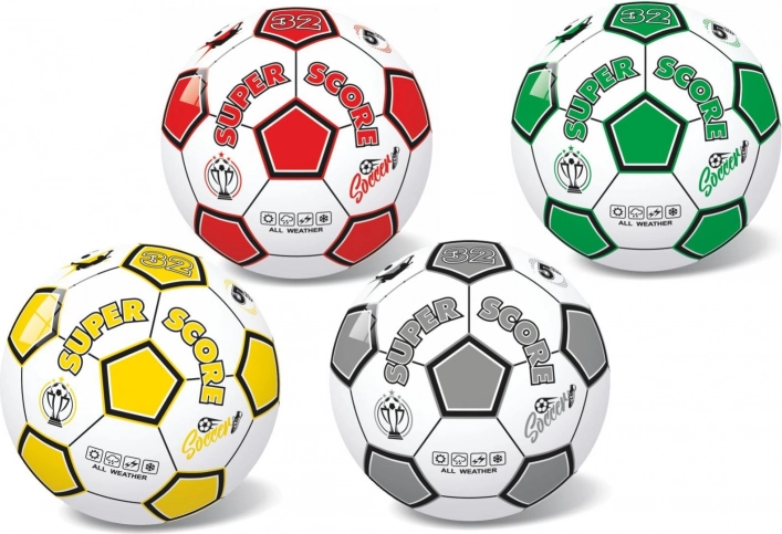 fodbold med 23 cm diameter til al slags vejr, 4 farver