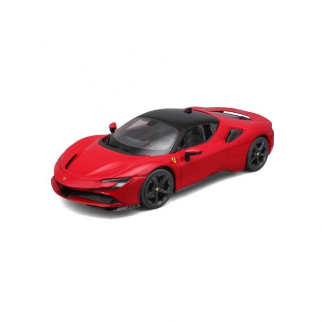 Metalmodel Ferrari SF90 Stradale rød 1:18