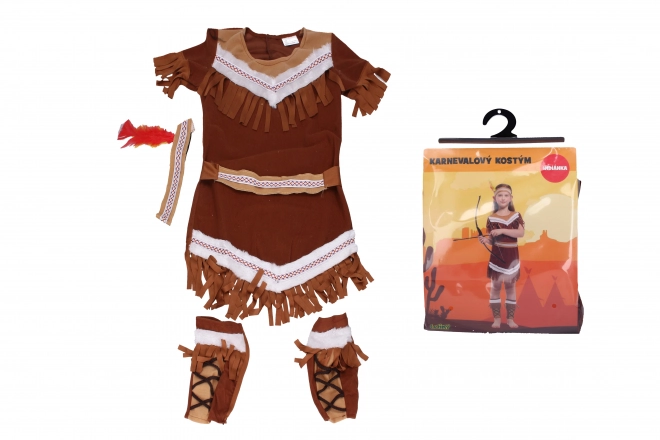 Karnevalskostume Indianerpige