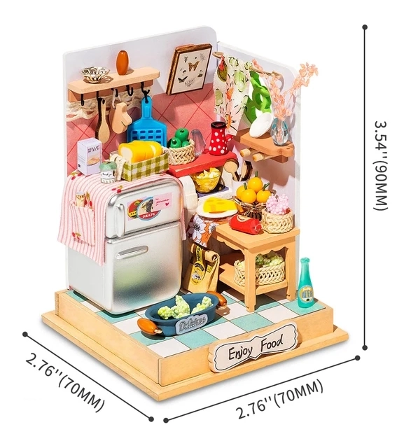 RoboTime Miniature Køkken Livets Smag
