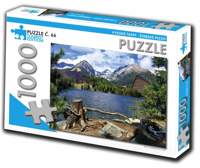 TOURIST EDITION Puslespil Vysoké Tatry, Štrbské sø 1000 brikker (nr.66)