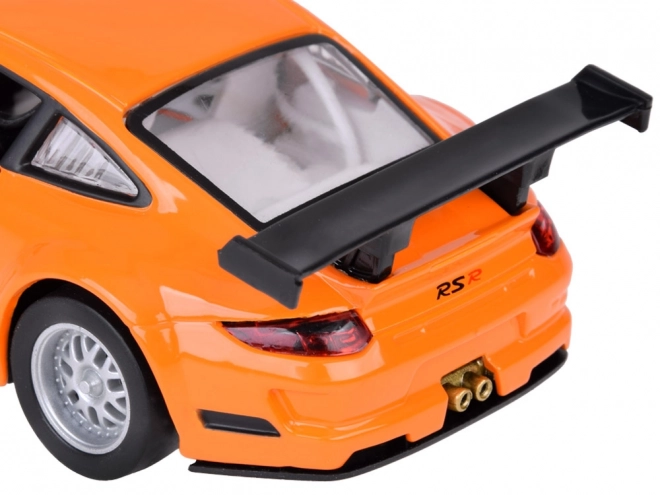 Metalmodel Porsche 911 GT3 RSR 1:32 med lys og lyd