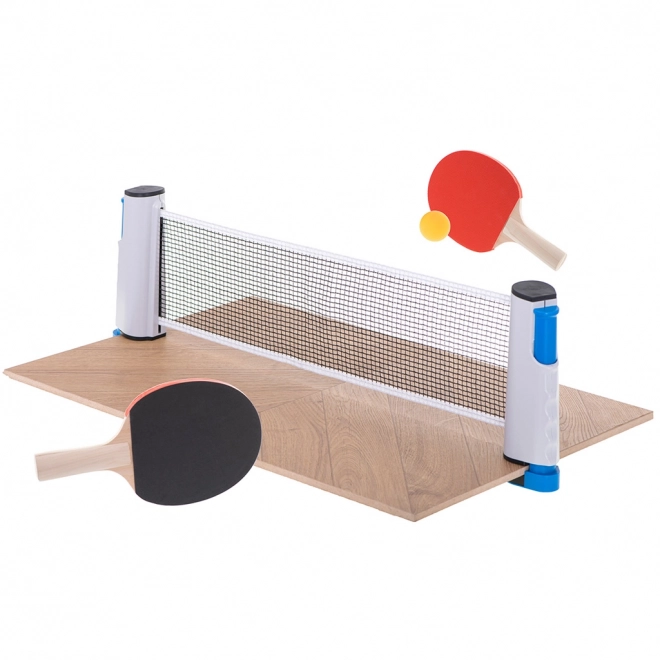 Sæt til bordtennis - net og bats med bolde