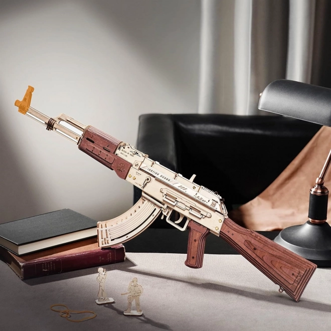 RoboTime 3D Træmekanisk puslespil Angrebsgevær AK-47