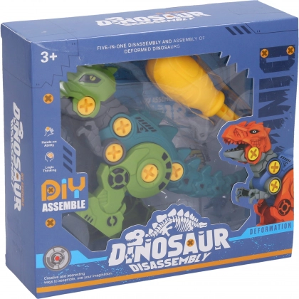 Skruedrevet tyrannosaurus dinosaur 15 cm
