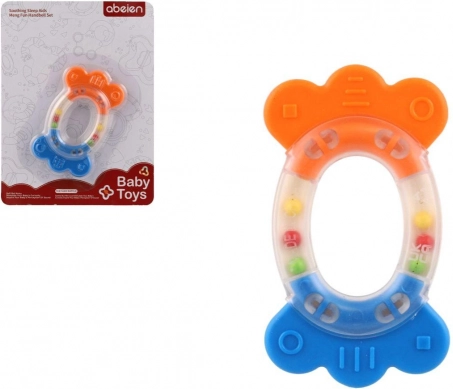 Rangle og bidering oval plast silikone