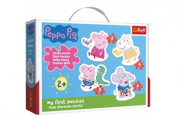 Baby puslespil - Søde Frøken Piggy Peppa / Frøken Piggy Peppa