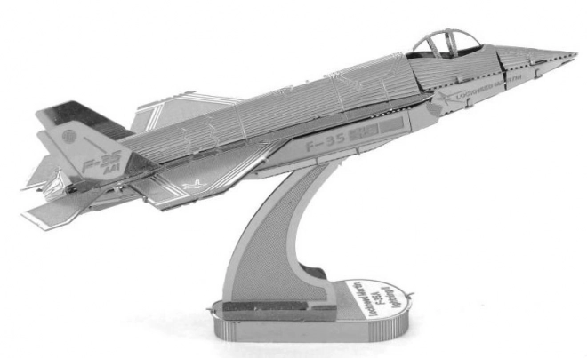 Metal Earth 3D puslespil jagerfly F-35 Lightning II