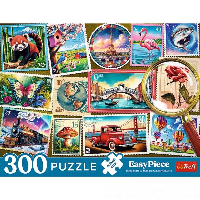 Puzzle Frimærker - 300 Stykker Trefl