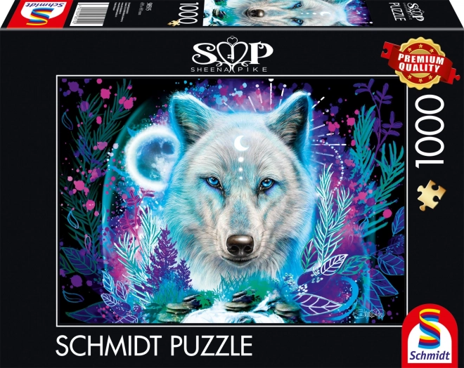 Puzzle Schmidt Neon: Polarulv 1000 brikker