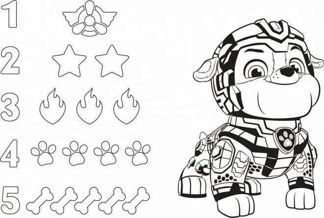 Puslespil KÆMPE dobbeltsidet Fantastisk hold Pote Patruljen/Paw Patrol 15 stykker i kassen. 40x27cm 24m+