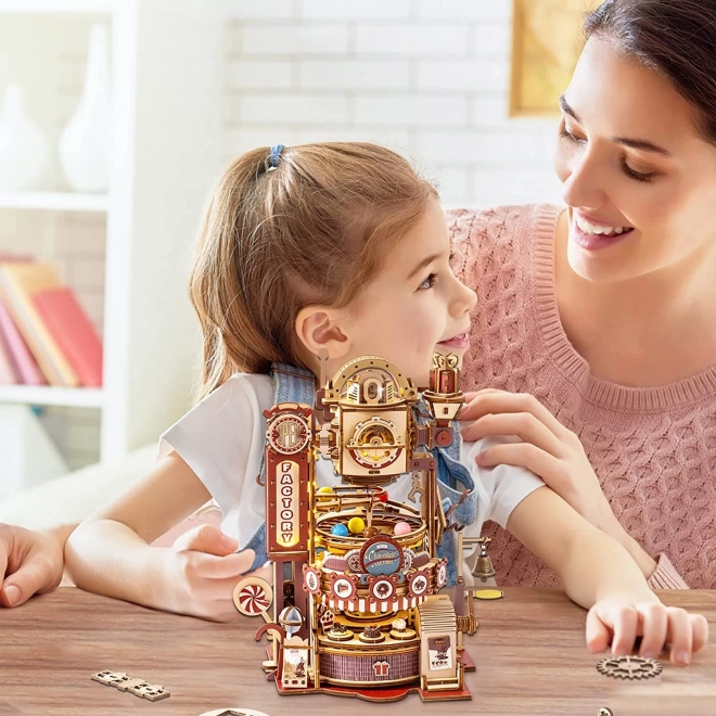 RoboTime 3D puslespil kuglebane Chokoladefabrik