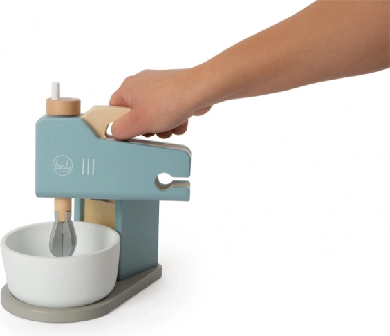 Realistisk 2-i-1 mixer med roterende piskeris