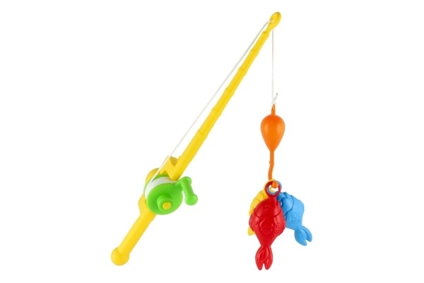 Fiskestang med fisk 50 cm