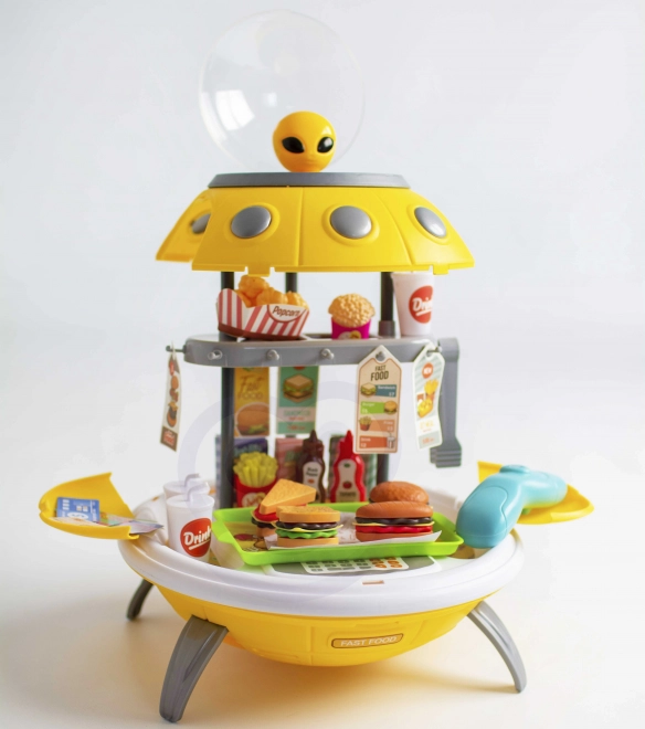 Woopie UFO fastfood 3i1 legetøj