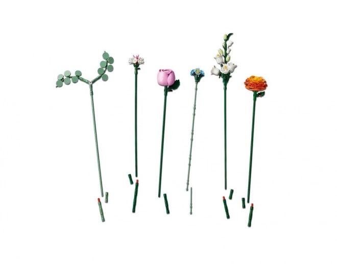 Lego Botanicals smuk buket af lyserøde blomster