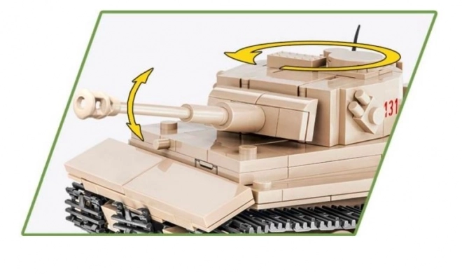 Cobi 2710 Tysk tank Panzer VI TIGER 131