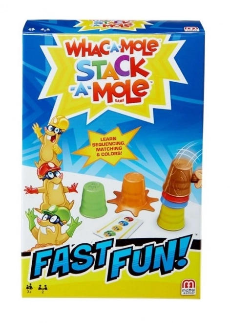 Mattel Spil Whack en Muldvarp (banke muldvarpen) 16x24 cm