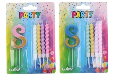 Festlys nummer 8 med 4 lys