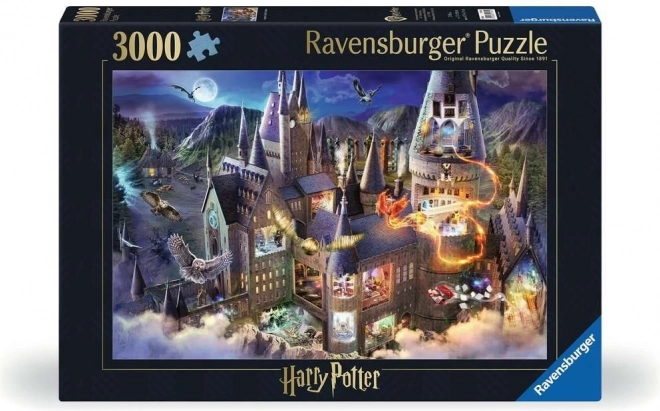 RAVENSBURGER puslespil Harry Potter: Hogwarts Slot 3000 brikker