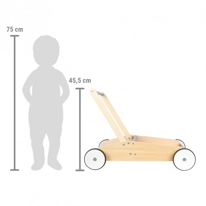 Small foot Børnegåvogn grå