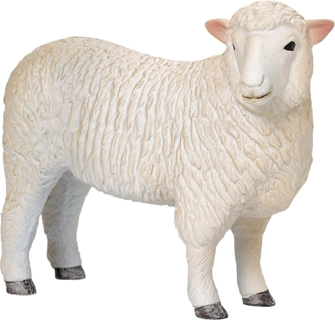 Realistisk figur af Romney Marsh-får