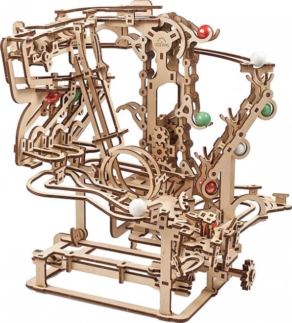 Ugears 3D træmekanisk puslespil Kulebane Kæde