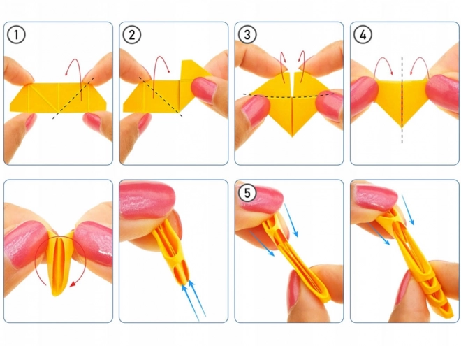 Alexander kreativ 3D origami snegl