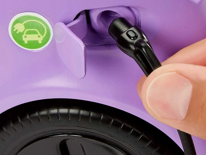 Auto Cabrio til Barbie med elektrisk station