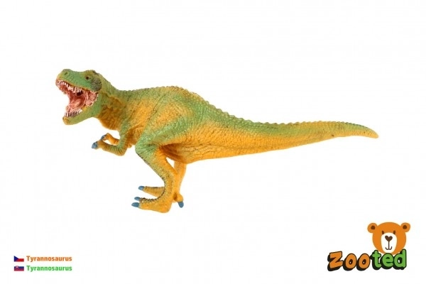 Tyrannosaurus lille zooted plast 16cm i pose
