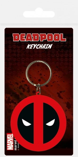 Nøglering med Deadpool-logo